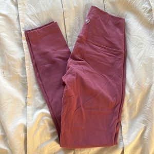 lululemon athletica Pink Leggings